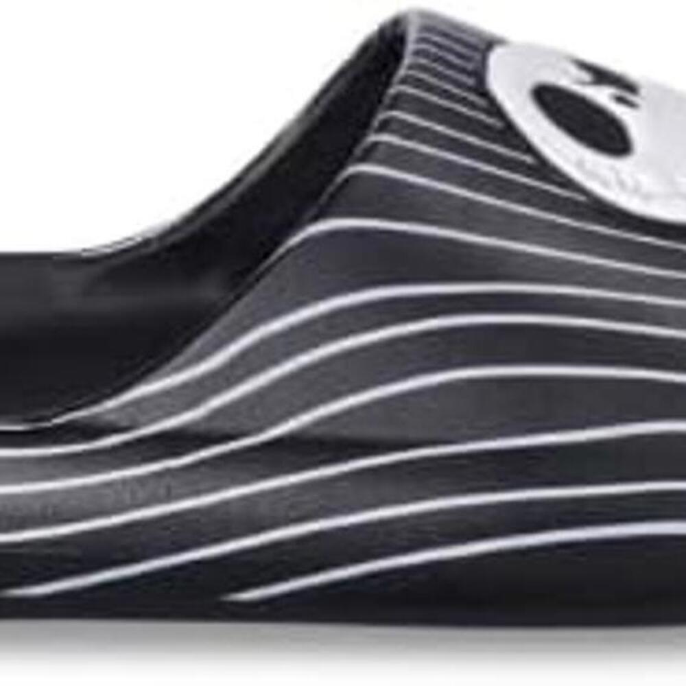 Ground Up Nightmare Before Christmas Men's Comfort Slide Sandals Size 10